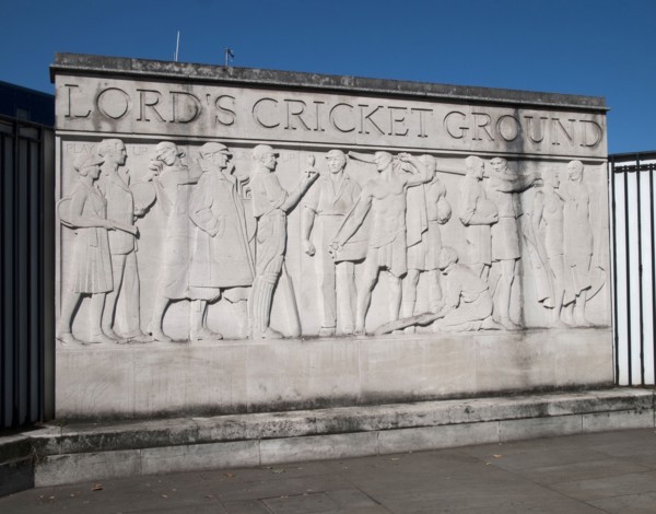 Lords Cricket Ground, Relief Sculpture, St John's Wood, City of Westminster, London, 2012. Creator: Simon Inglis.