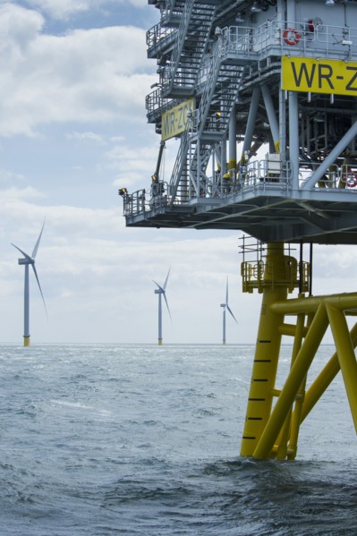 Westermost Rough Wind Farm, 2015. Creator: Alun Bull.