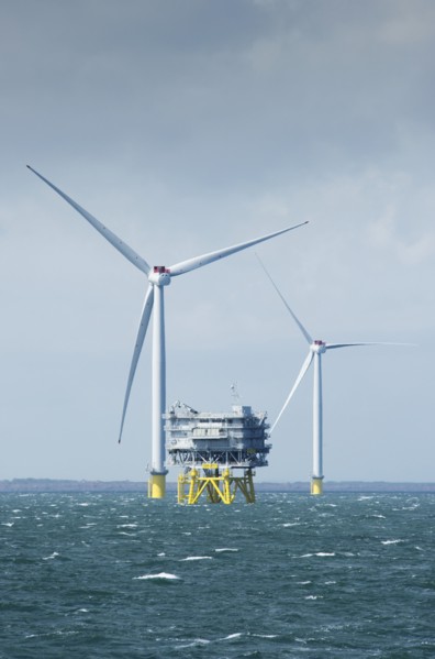 Westermost Rough Wind Farm, 2015. Creator: Alun Bull.