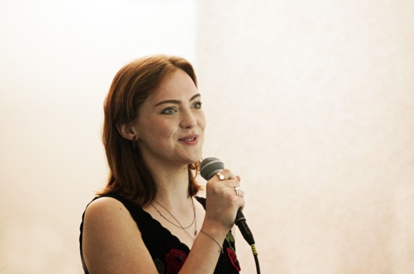 Ruby Gascoyne, Trudy and Ruby, Hawth Theatre, Crawley, W. Sussex, 2022. Creator: Brian O'Connor.