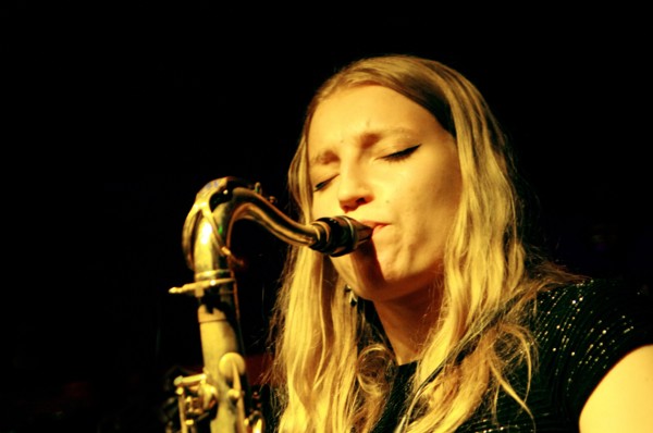 Emma Rawicz, Emma Rawicz Quintet, Verdict Jazz Club, Brighton, East Sussex, 2022. Creator: Brian O'Connor.