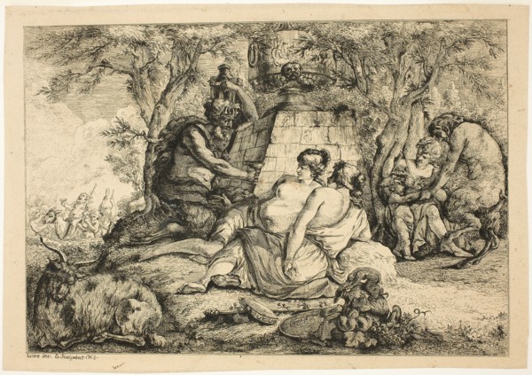 Nymphs and Satyrs, 1763.