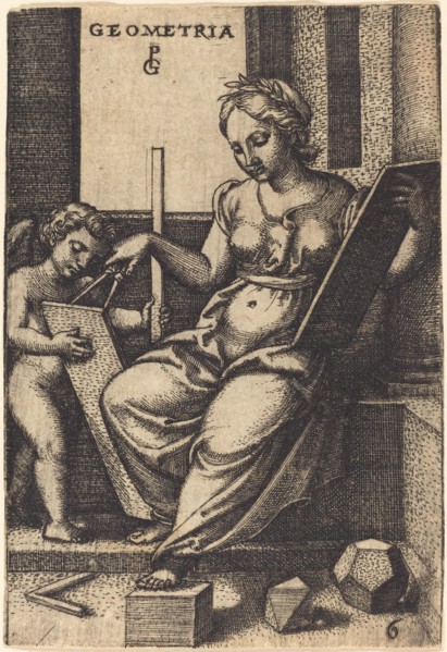 Geometry. Creator: Georg Pencz.