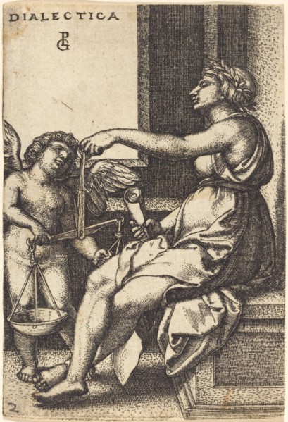 Dialectic. Creator: Georg Pencz.