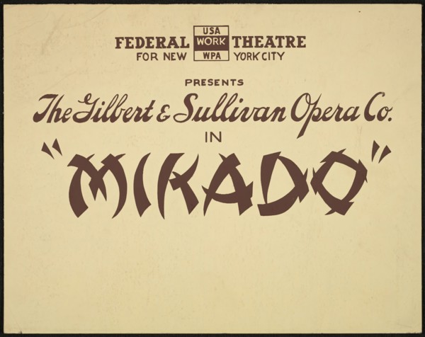 Mikado, [193-]. Creator: Unknown.