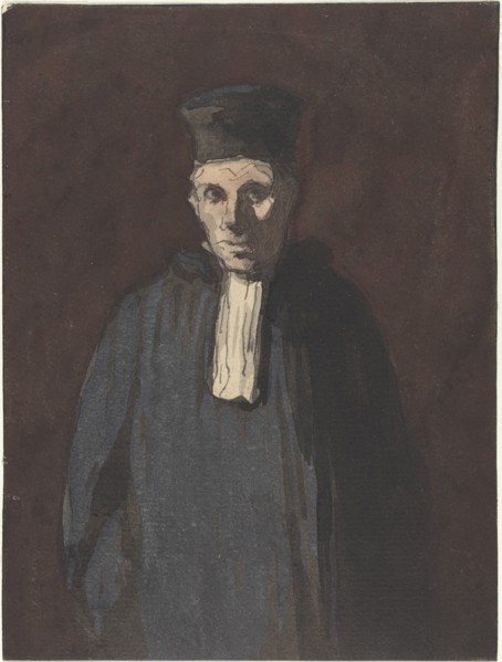 Prosecutor. Creator: Honore Daumier.
