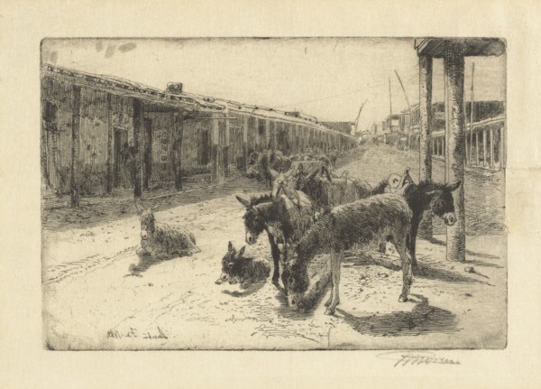 Santa Fe, 1883. Creator: Peter Moran.