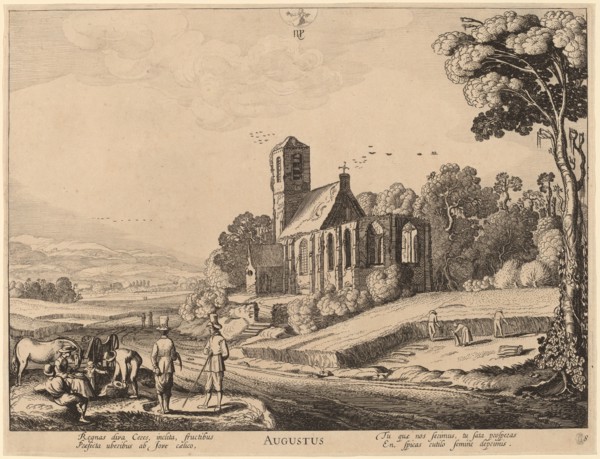 August. Creator: Jan van de Velde II.