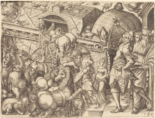 Noah's Ark. Creator: Pierre Woeiriot.