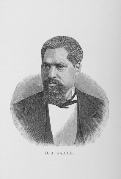 D. A. Gaddie, 1887. Creator: Unknown.