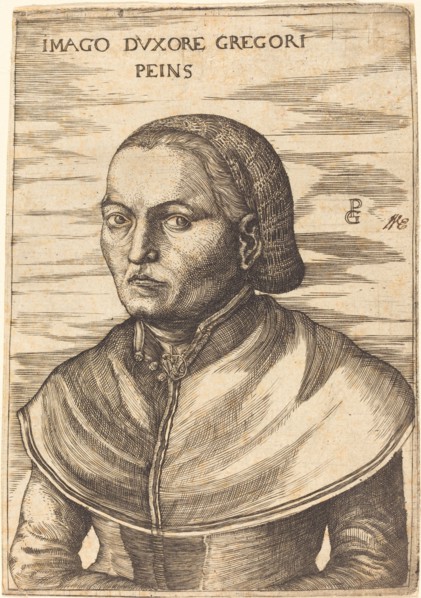 Wife of Georg Pencz. Creator: Unknown.