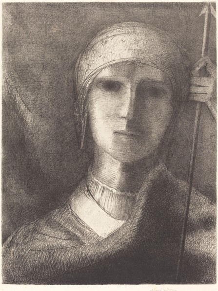 Parsifal, 1892. Creator: Odilon Redon.