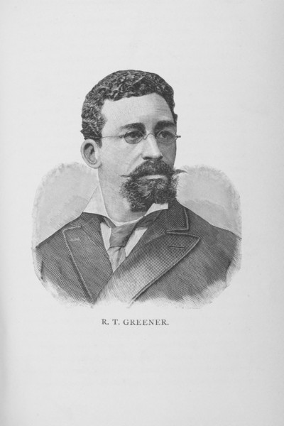 R. T. Greener, 1887. Creator: Unknown.