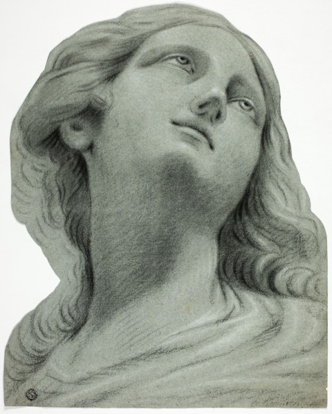Female Head, n.d. Creator: C. Robinson.