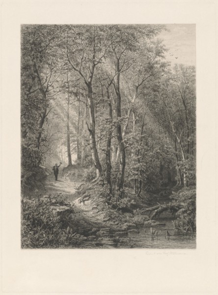 Spring, 1871. Creator: Eduard Willmann.