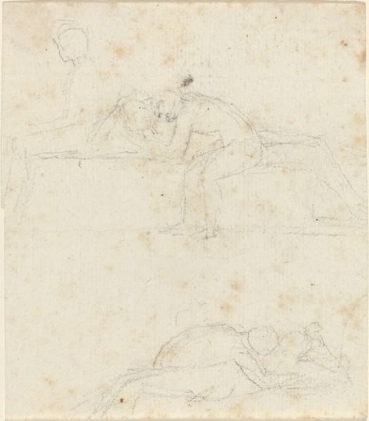 Sheet of Studies. Creator: John Flaxman.