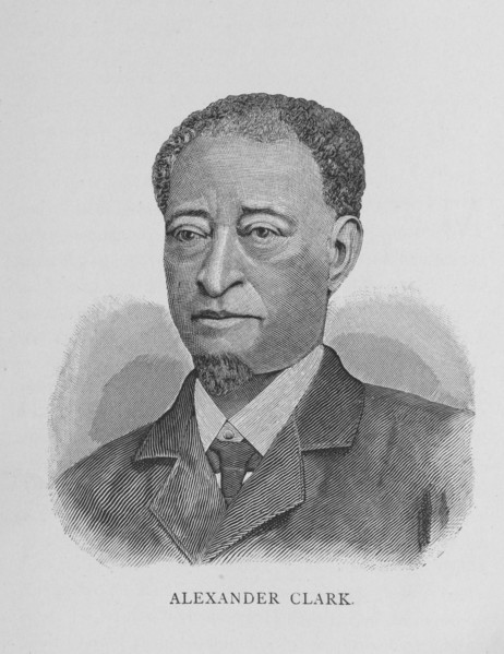 Alexander Clark, 1887. Creator: Unknown.