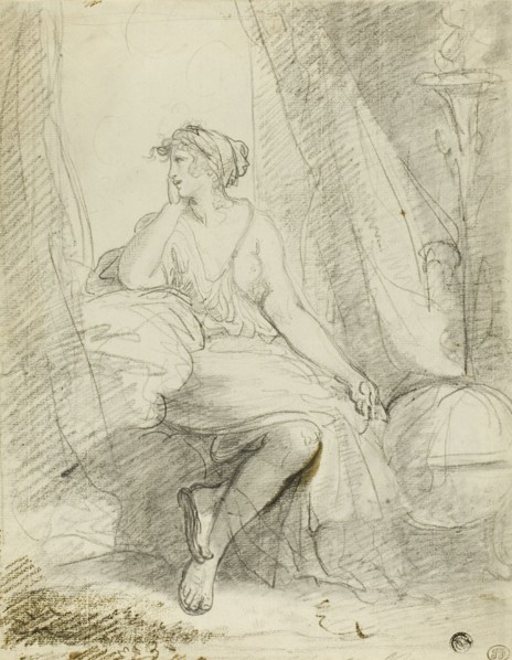 Seated Woman, n.d. Creator: John Hoppner.