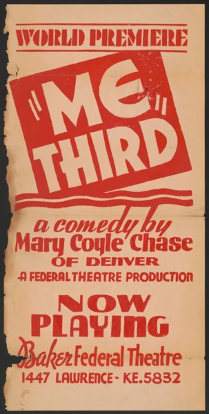 Me Third, Denver, 1936. Creator: Unknown.