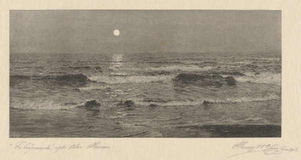 Le Crépuscule, 1891. Creator: Henry Wolf.