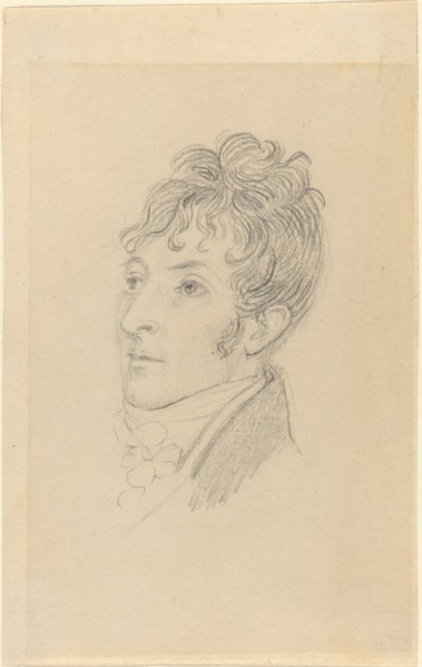 Portrait of a Man. Creator: John Flaxman.