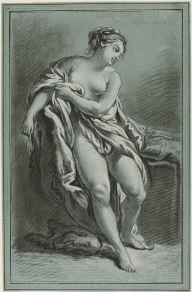 Bather, 1768. Creator: Louis Marin Bonnet.