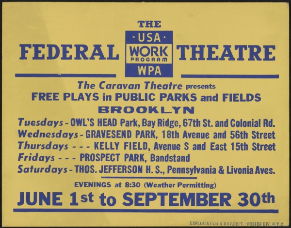 Caravan Theatre, [193-]. Creator: Unknown.