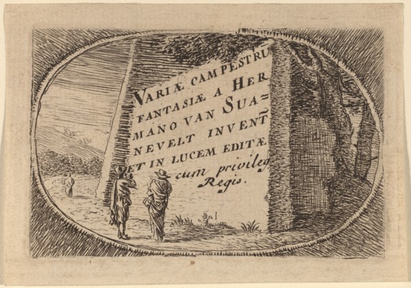 Title Page. Creator: Herman van Swanevelt.