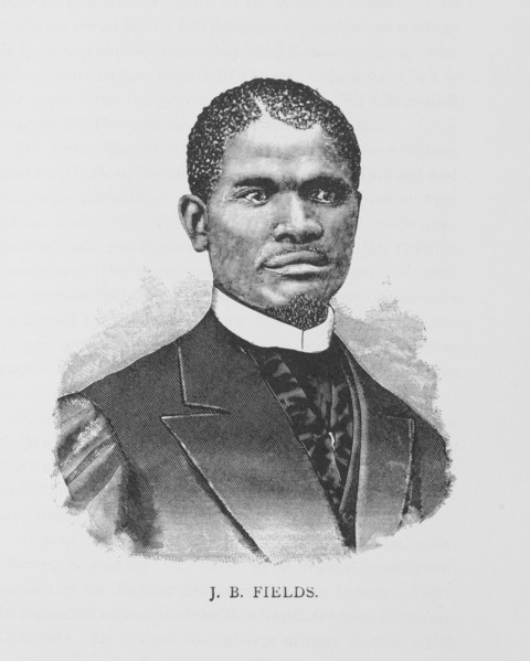 Rev. J. B. Fields, 1887. Creator: Unknown.