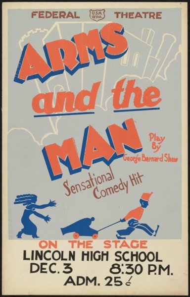 Arms and the Man, [193-]. Creator: Unknown.