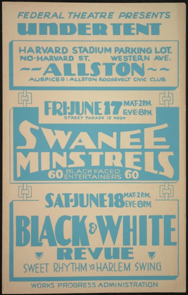 Swanee Minstrels, [193-]. Creator: Unknown.