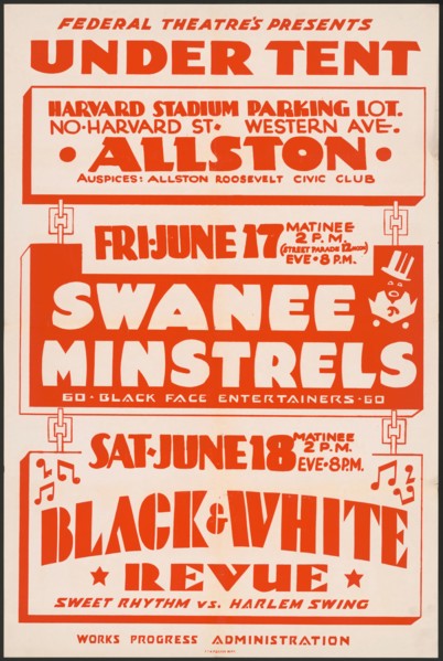 Swanee Minstrels, [193-]. Creator: Unknown.