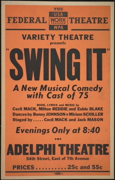 Swing It, New York, 1937. Creator: Unknown.