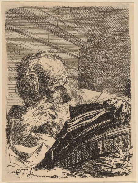 A Philosopher, 1720s. Creator: Paul Troger.