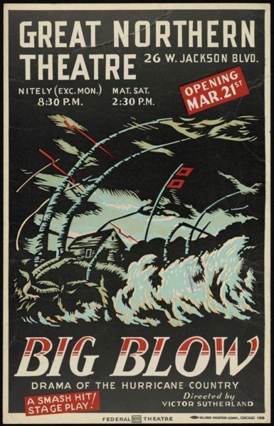 Big Blow, Chicago, [193-]. Creator: Unknown.