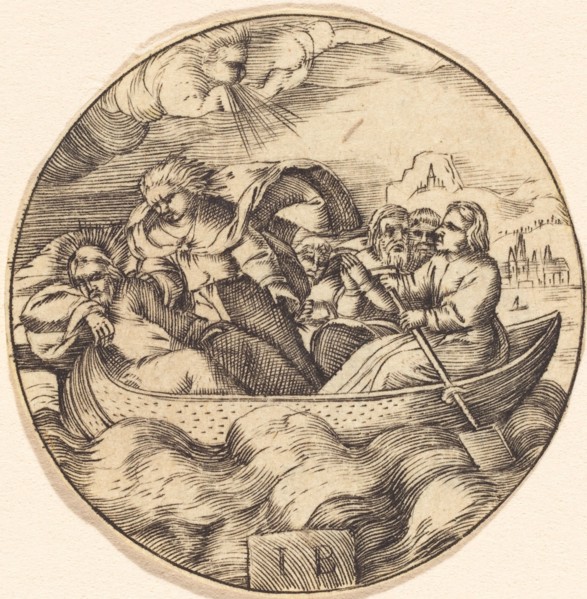 Christ Stilling the Storm. Creator: Unknown.