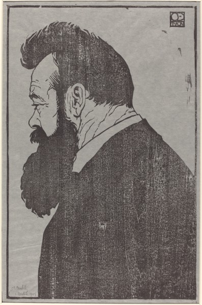 Ferdinand Hodler, 1904. Creator: Emil Orlik.