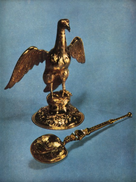 'Ampulla and Spoon', 1962. Creator: Unknown.