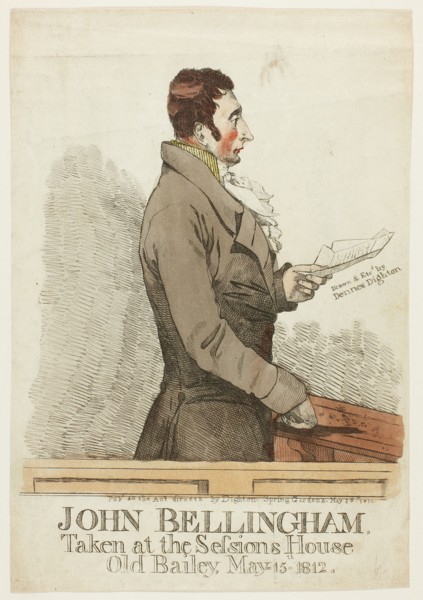 John Bellingham, n.d. Creator: Denis Dighton.
