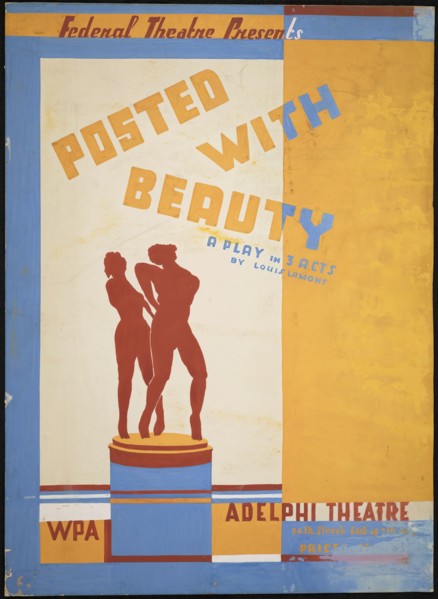 Posted with Beauty, [193-]. Creator: Unknown.