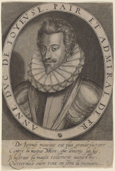 Anne, duc de Joyeuse. Creator: Thomas de Leu.