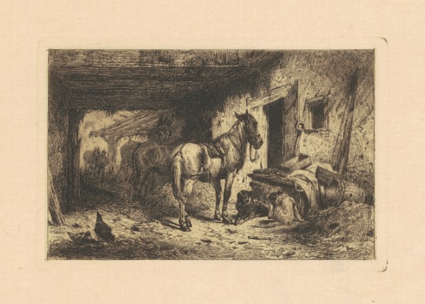 The Noonday Rest, 1877. Creator: Peter Moran.