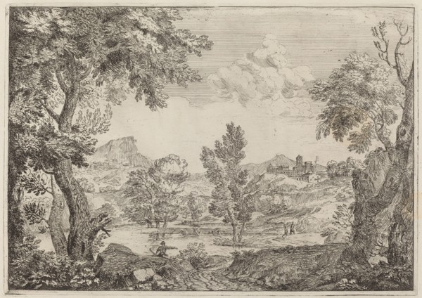 The Stream, 1696. Creator: Crescenzio Onofri.