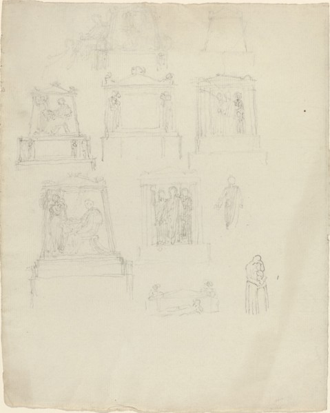Designs for Monuments. Creator: John Flaxman.