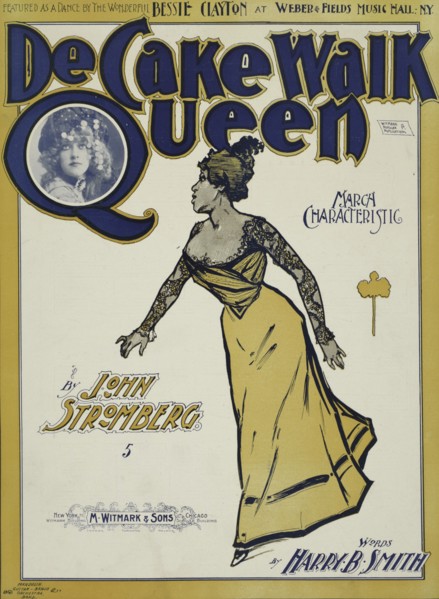 'De cake-walk queen', 1900. Creator: Unknown.