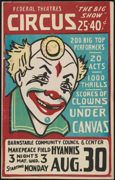 Circus, Hyannis, MA, [193-]. Creator: Unknown.