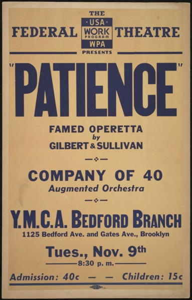 Patience, New York, [1930s]. Creator: Unknown.