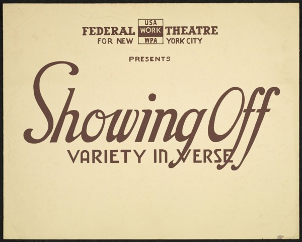 Showing Off, New York, 1937. Creator: Unknown.