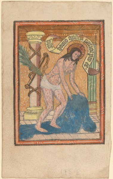 The Man of Sorrows, c. 1490. Creator: Unknown.