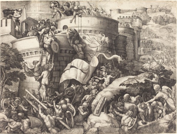 The Taking of Cartagena. Creator: Georg Pencz.